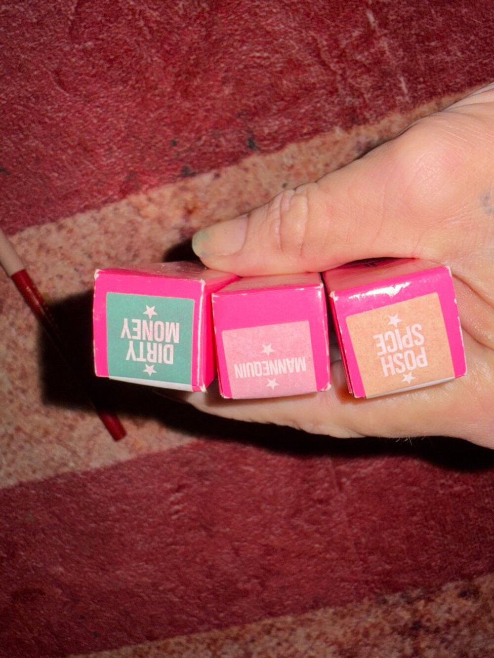 Jeffree Star Velvet Trap Lipstick Dirty Money Green New in Box
